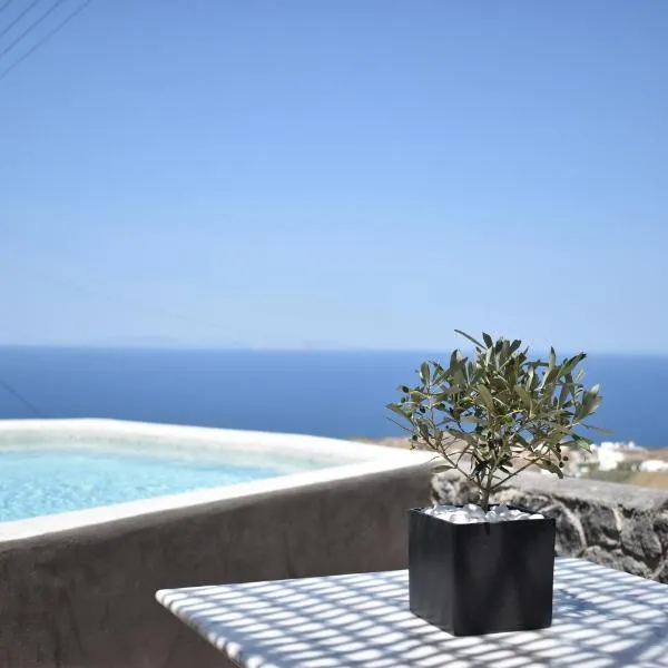 Panthea Suite Santorini - Private pool, hotel en Vourvoulos