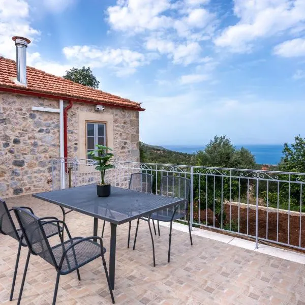 Popi s house, hotelli kohteessa Poúlithra