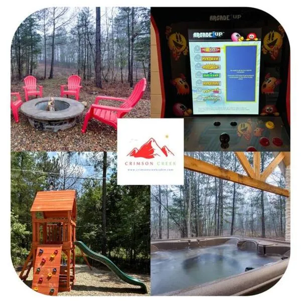 Crimson Creek Cabin - Ideal for Friends or 1- 2 Families, Play set, Hot Tub, hotel in Broken Bow