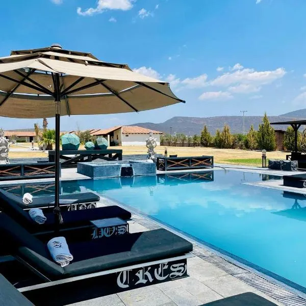 Hacienda Los Picachos, hotel v destinaci Alcocer