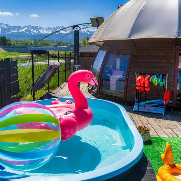 GORSKI RESORT Lux Apartments Jacuzzi & Sauna, hotel di Poronin
