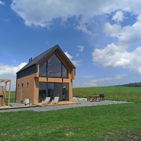 Zielone Wzgórze komfortowy klimatyzowany domek z balią z aeromasażem, hotel v destinaci Kladsko