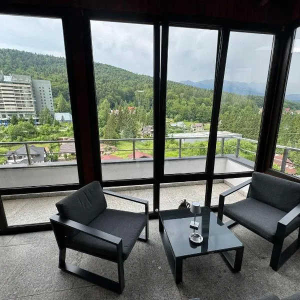 Best View Penthouse - Terrace - 2 Bathrooms - Free Parking, hotel a Sinaia
