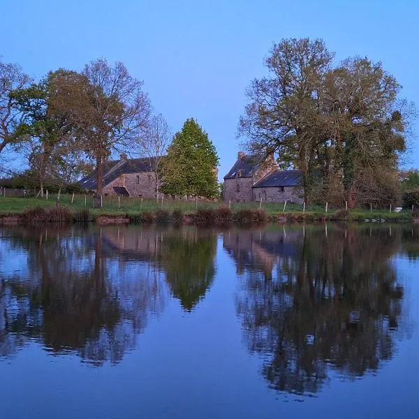 Domaine de Bobehec - Gîte de groupe, chambres & Salle - 23 personnes - Morbihan proche Vannes et plages, hotel v destinaci La Vraie-Croix