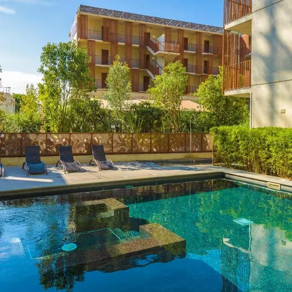 ラグランジュ アパートホテル モンペリエ ミレネール（Lagrange Aparthotel Montpellier Millénaire）、モンペリエのホテル