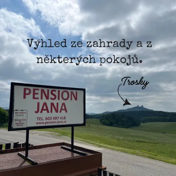 Pension Jana Hrubá Skála, hotel v Hrubé Skále