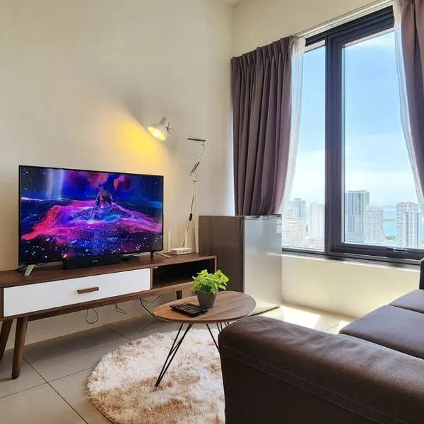 Seaview Studio Tropicana 218 Macalister Georgetown, hotel en George Town