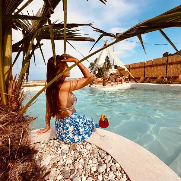 Amo Golden Suites, hotel v destinácii Chrysi Ammoudia