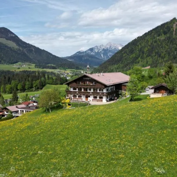 Appartements Grünholz, hotel v destinaci Itter