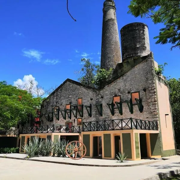 Hacienda San Francisco Tzacalha, hôtel à Santa Clara