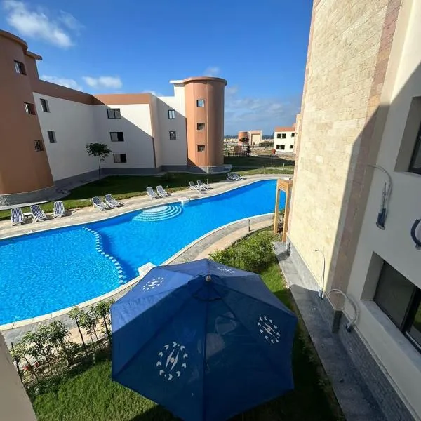 شقه بمنتجع هلنان بورفؤاد رقم 4 عماره1 Helnan Resd flat no4 Bld1, hotel v destinaci Ar Raswah