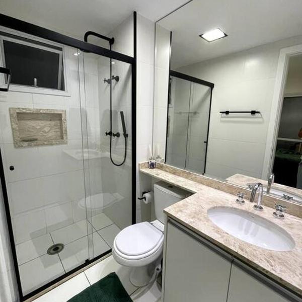 Apto Novo no Brooklin com Ar e Garagem - Foto 3