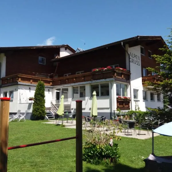 Pension Alpengruss, hotel v destinaci Heiterwang