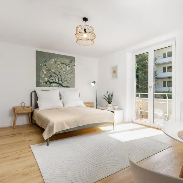 Design-Apartment in Linz mit Netflix & Balkon, hotel v Linci