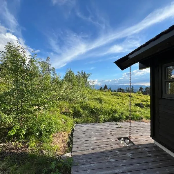 Sveheim - cabin with an amazing view, hotel v destinaci Flå