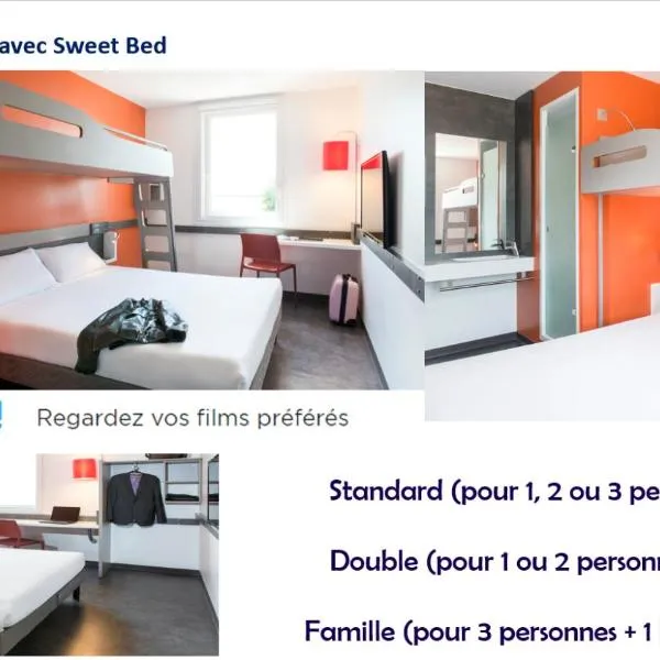 ibis budget Aéroport Lyon Saint Exupéry, hotel u gradu 'Charvieu'