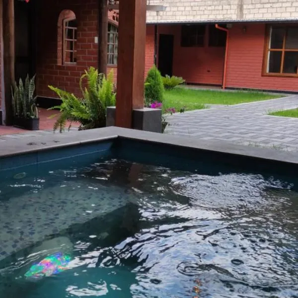 Refugio de la Virgen, hotel v destinaci Baños