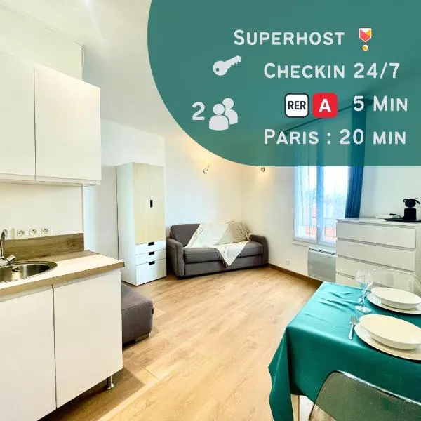 L escapade Houilles 15 min de Paris, hotel v destinácii Houilles