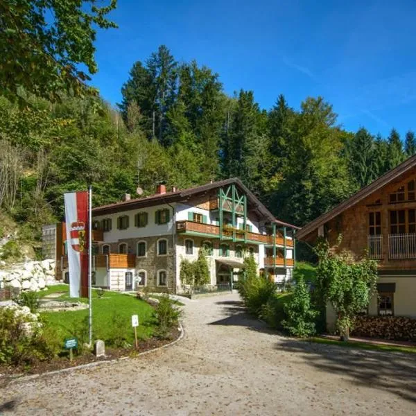 Naturidyll Hotel Hammerschmiede, hotelli kohteessa Anthering