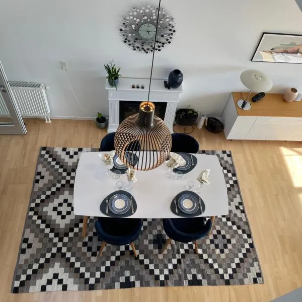 Velindrettet rækkehus med fantastisk udsigt, hotel v destinaci Naestved