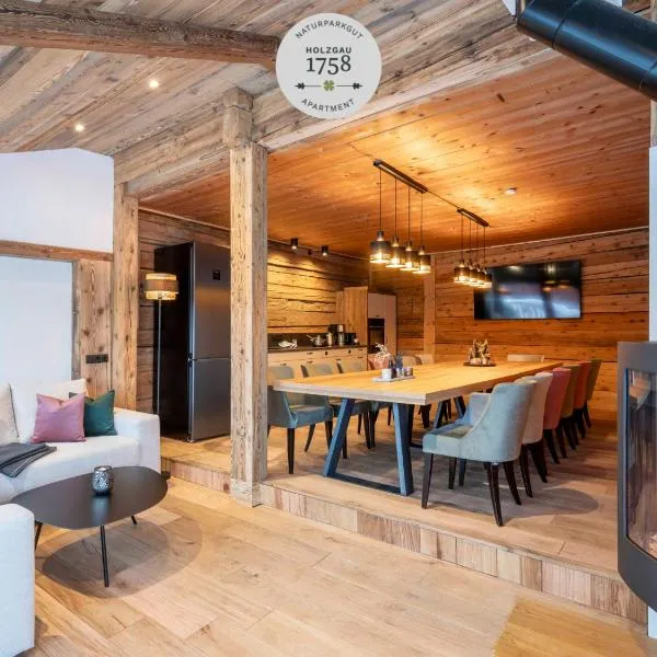 NATURPARKGUT - Apartment HOLZGAU1758, hotel v destinaci Holzgau