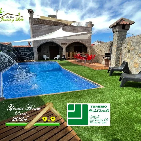 Casa Rural Juanín - Alojamiento Turístico Gold, hotel a Valdecañas de Tajo