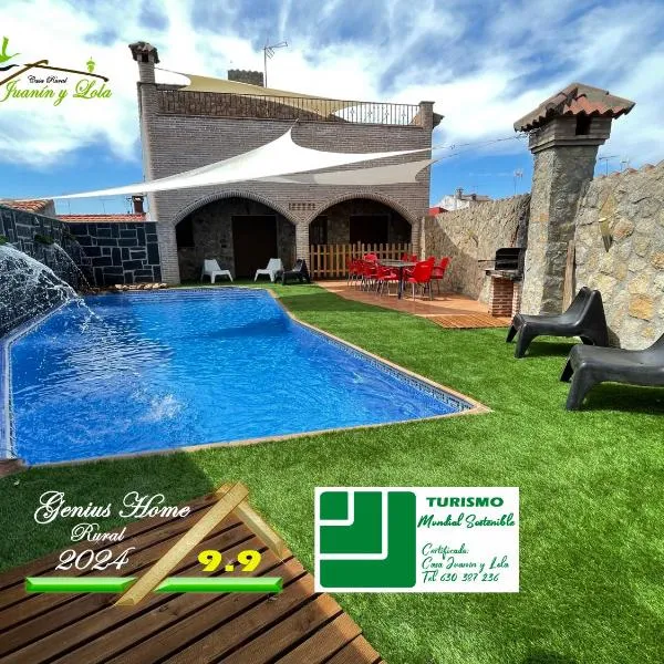 Casa Rural Juanín - Alojamiento Turístico Gold, hotel di Fresnedoso de Ibor