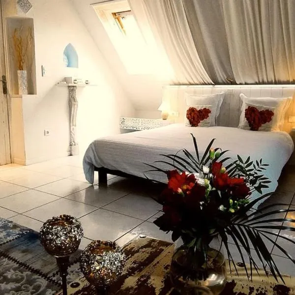 Logement de charme proche Colmar avec terrasse, hotel in Sainte-Croix-en-Plaine