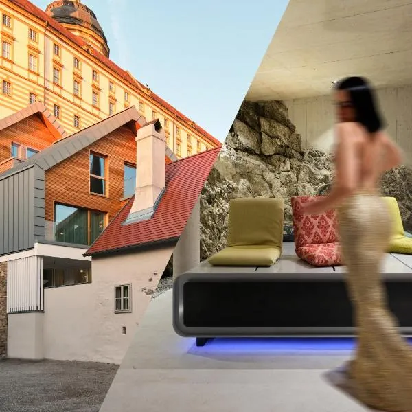 Haus Fünf mit 2 Apartments und Studio-Loft mit Terrasse, hotel v destinaci Melk