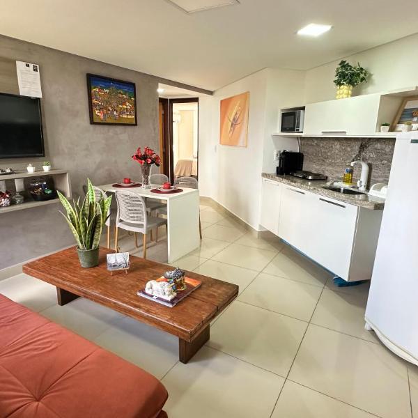 Flat 327 à Beira-Mar na Praia de Cabo Branco