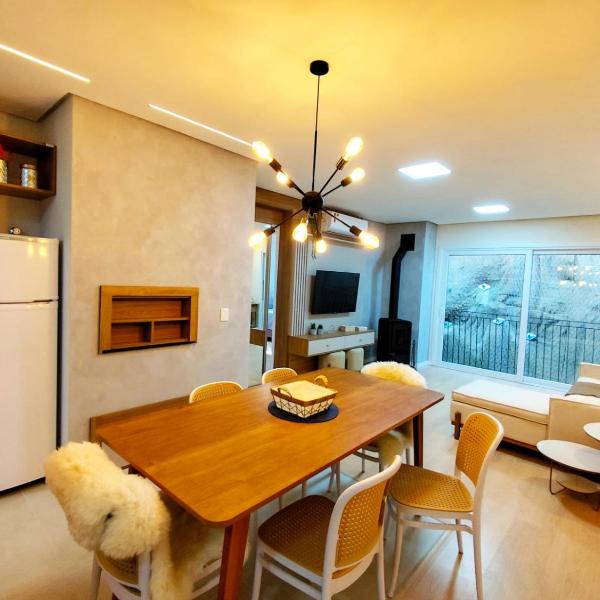 Ravene, Belíssimo apartarmento em Gramado - 1 km centro