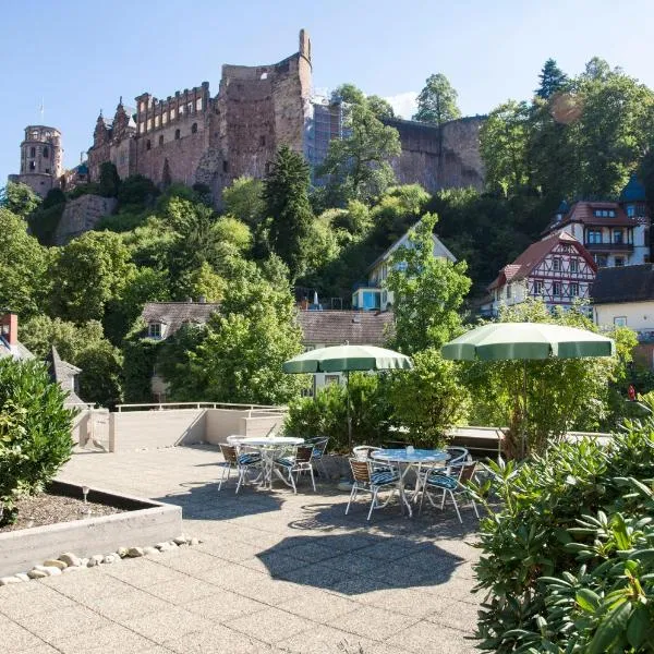 Hotel am Schloss, hotell i Heidelberg