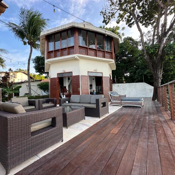 Casa beira-mar centro de pipa