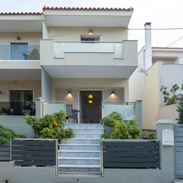 Comfortable 3-Bedroom Maisonette Near the Sea, hotel v destinaci Mytiléna