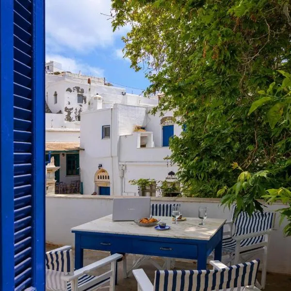 Platanos Cycladic house, hotel din Pánormos