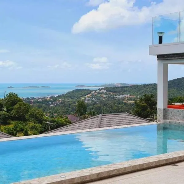 Villa Chokdee - 5 bedrooms and Amazing Sea View, hotel v destinaci Ko Samui