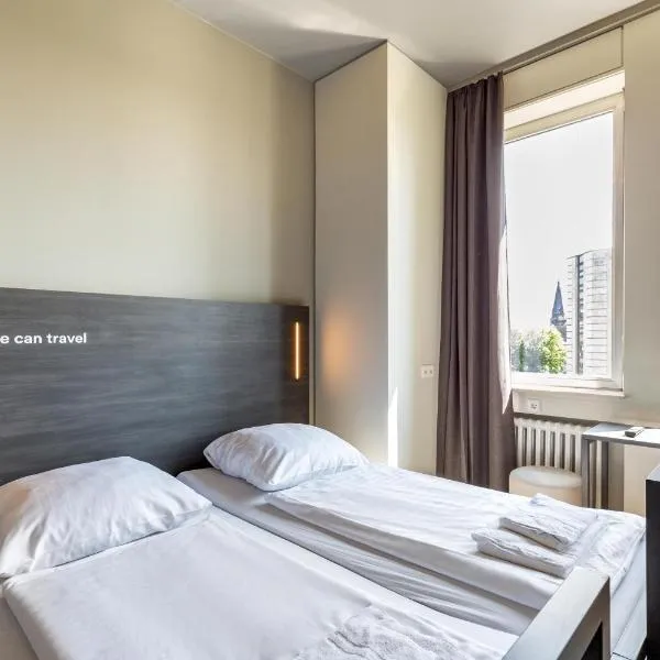 a&o Aachen Hauptbahnhof, hotel v Cáchách