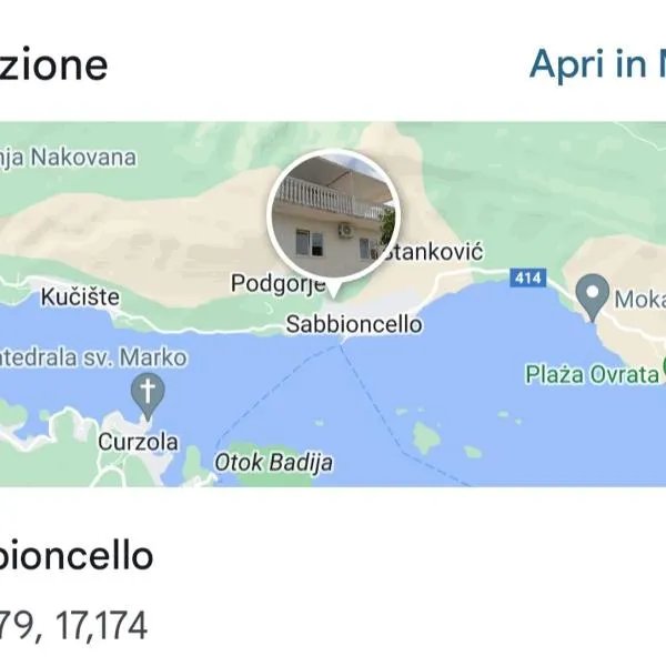 Jamm Mare e Monti, hotel v destinaci Orebić
