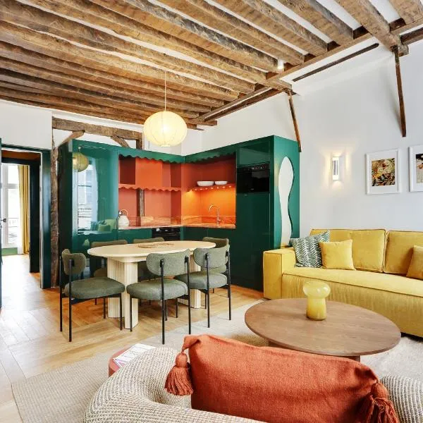Paris Home Collection Serviced Apartments in Notre Dame - Rue Savoie, viešbutis Paryžiuje