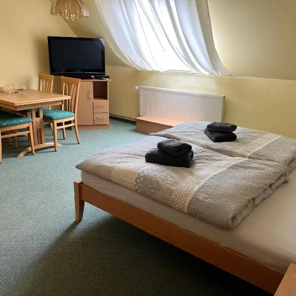 Pension Spreewaldstube, hotel v destinaci Vetschau