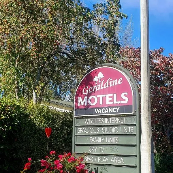 Geraldine Motels, hotel in Geraldine