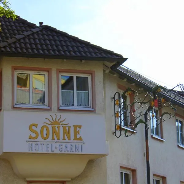 Hotel Sonne – hotel w mieście Leinfelden-Echterdingen