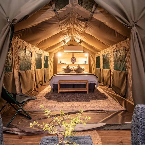 Langa Langa Safari Camp、Huntingdonのホテル