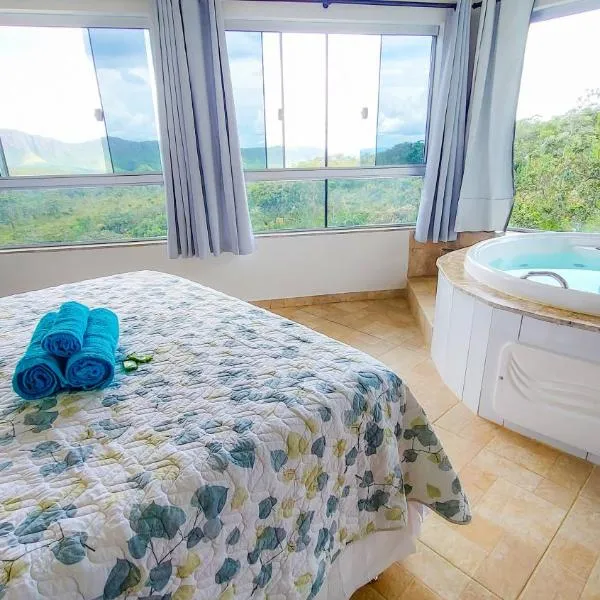 Bangalô São Jorge - Ecohospedagem Canto da Coruja, hotel v destinaci Sao Jorge