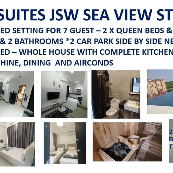 URBAN SUITES JSW STUDIO 3 ROOMS COMMERCIAL CONDO, hotel v destinaci Jelutong