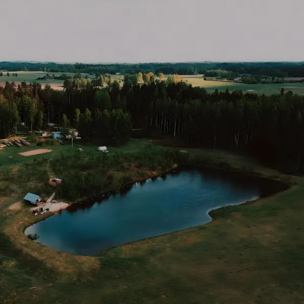 Glempings Dīķīši, hotel v destinaci Stākas