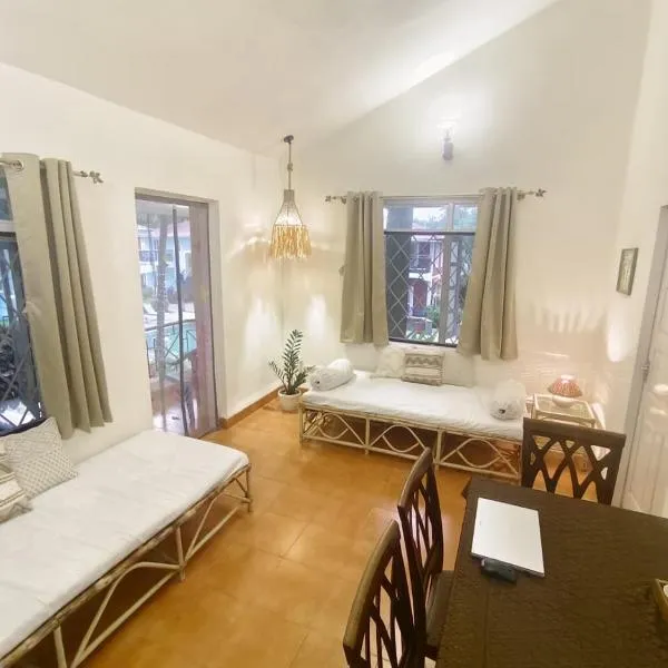 Beachside Apartment - Cozy By The Sea Goa, hotel v destinaci Panadží