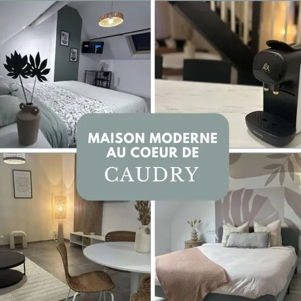 Maison moderne au cœur de Caudry, hotel en Caudry