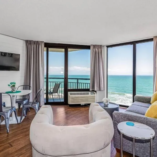 Pristine Oceanfront King Suite Best Layout in Bldg 806, hotel a Myrtle Beach