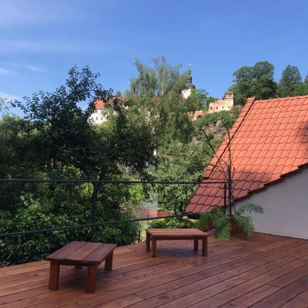 Chalupa Bechyně Zářečí, hotel v Bechyni